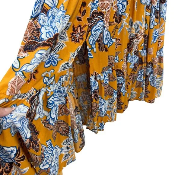 Abel the Label Mango Magic Boho Lagenlook women's maxi dress size XS - Picture 7 of 7